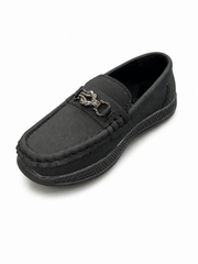 Baby Boy Black Loafers