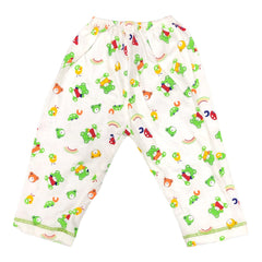 Green Bear Newborn Pajama Suit