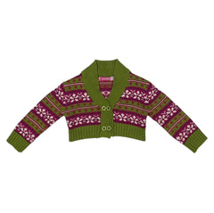 Knitted Embrioded Shrug