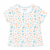 Baby Girl Summer T-Shirt - Seashel Print