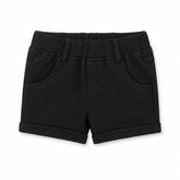 Infants baby Round Lastic Short - Black