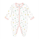 Infants Baby Girl Closed Feet Romper