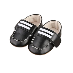 Black Pre Walker Loafers