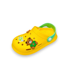 Smiley Crocs Yellow