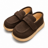 Brown Suede Baby Boy Shoes