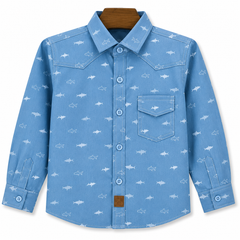 Full Sleeves Shark Shirt