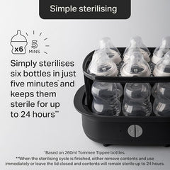 TT ELECTRIC STERILISER BLACK 42322210