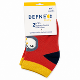 Baby Ankle Trainer Socks – 2 Pair Pack