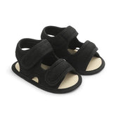 Black Stripe Pre Walker Sandal