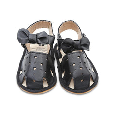 Heart Pre Walker Sandal Black