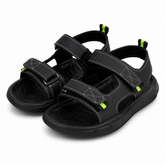 Baby Boy Black Strap Sandal