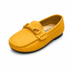 Baby Boy Mustard Loafers