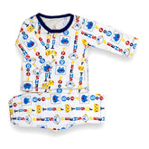 Blue Tiger Newborn Pajama Suit