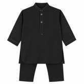 Black Boski Kurta Shalwar