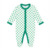 Infants Baby Girl Closed Feet Romper