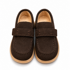 Brown Suede Baby Boy Shoes