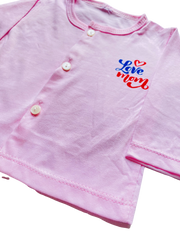Love Mom Newborn Pajama Suit