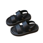 Black Strap Sandal