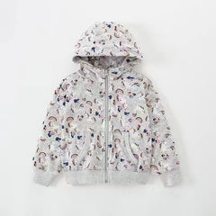 Unicorn Hooded Upper-Grey