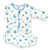 Blue Unicorn Newborn Pajama Suit