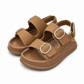 Baby Boy Brown Strap Sandals