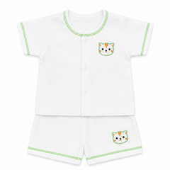 Premium Cotton Newborn Short Set – Soft & Breathable Baby Suit