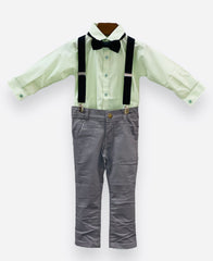 4PC Formal Wear Suit Green