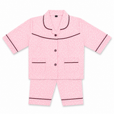 White Star Full Sleeves Cotton Night Suit