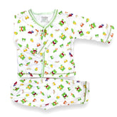 Green Bear Newborn Pajama Suit