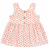 Baby Girl Soft Cotton Frock – Lightweight Summer Dress