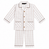 Baby Boy Full Sleeves Cotton Night Suit