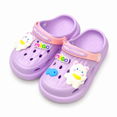 Baby Girl Pink Purple Clogs
