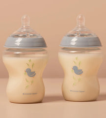 260ML Natural Start Decor PP Bottle with M Teat Pack Of 2 - 423915