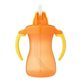 Petite Straw Bottle 150Ml, Orange