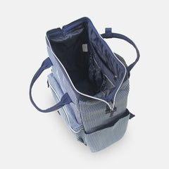 BABY DIAPER BAG PACK BLUE STRIPES