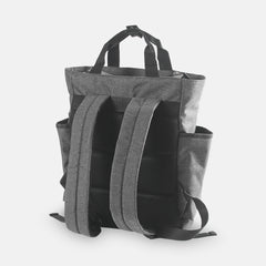 BABY DIAPER BAG PACK MINIMAL TEXTURED GREY