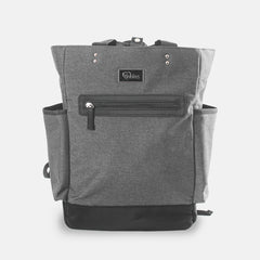 BABY DIAPER BAG PACK MINIMAL TEXTURED GREY