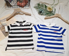 Black Stripes Polo T-Shirt