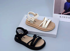 Black Strap Sandal