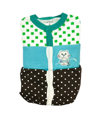 Front open 3 Quarter Romper Set 3-6 Month