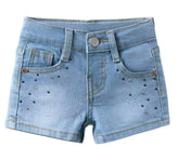 Baby Girl Star Denim Short