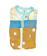 Front open 3 Quarter Romper Set 3-6 Month