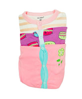Front open 3 Quarter Romper Set 9-12 Month