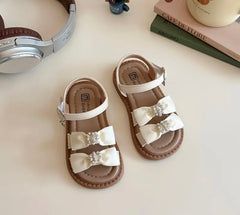 Off White Bow Sandal