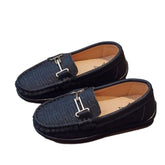 Black Buckle Loafers