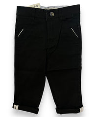 Black Cotton Pant