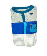 Front open 3 Quarter Romper Set Newborn