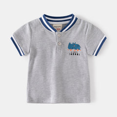 Grey Crazy Safari T-Shirt