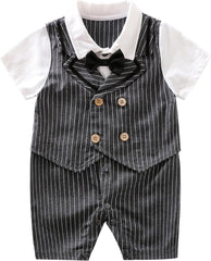 Baby Boy Formal Romper