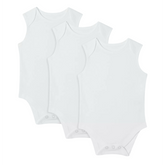 3PK Sleeveless Bodysuit Set